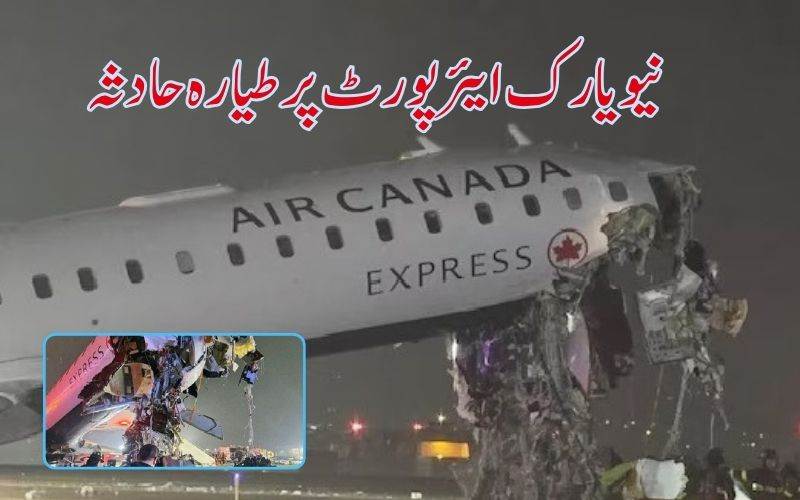 نیویارک ایئرپورٹ پر طیارے حادثہ دو پائلٹ ہلاک 